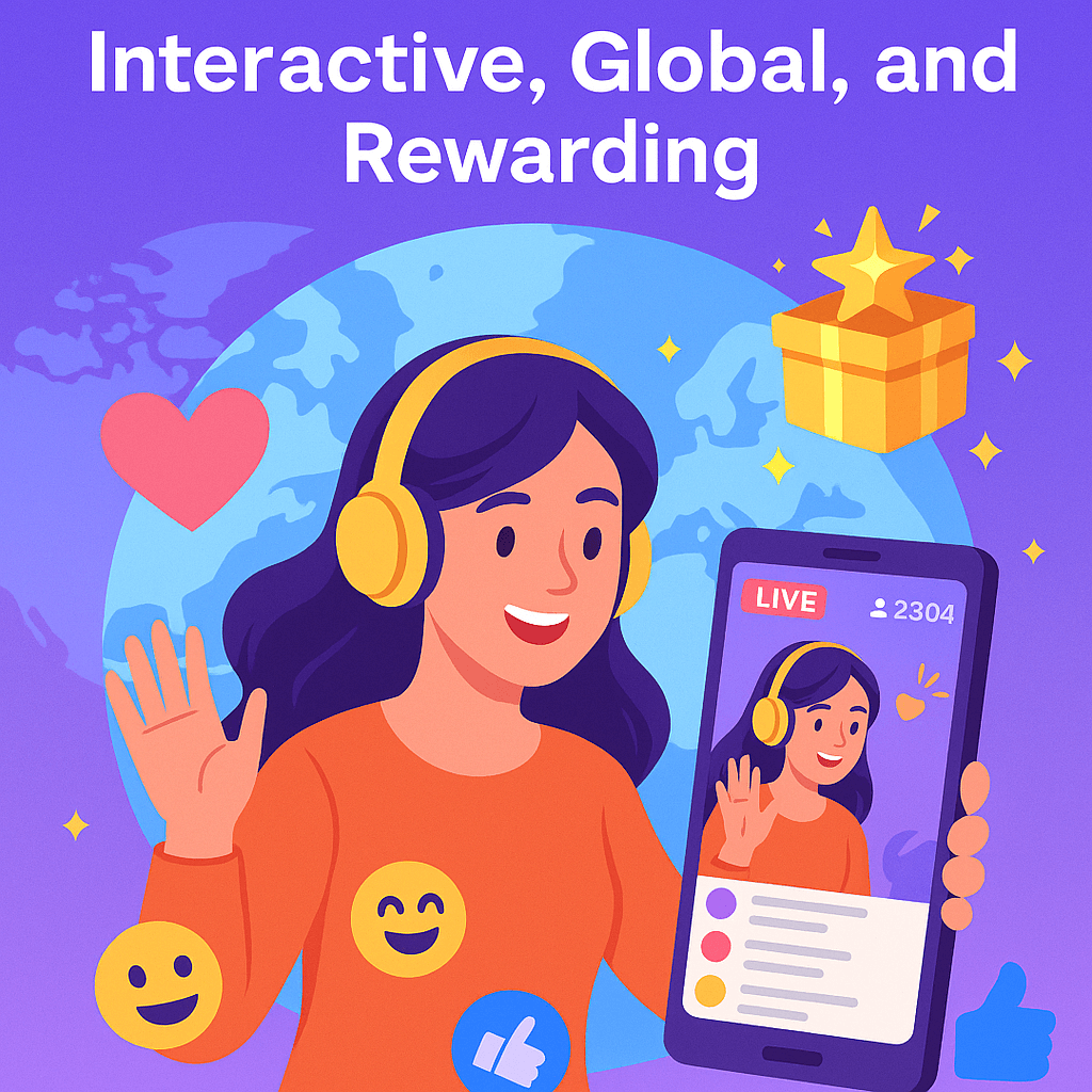 LiveMe's Livestream Experience: Interactive, Global, and Rewarding